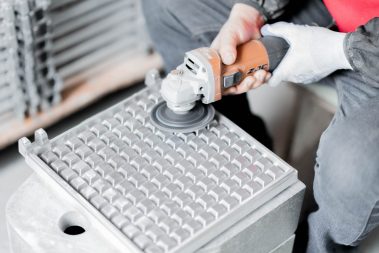 Grinder Trim the Waffle Maker Surface