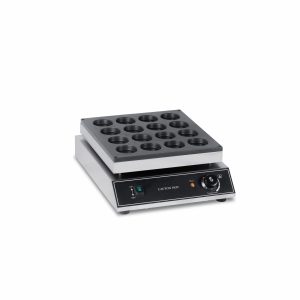 16 Holes Non-stick Electric Waffle Hamburger Takoyaki Machine TTS-1121 - Waffle Maker Side View