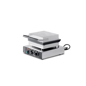 5 Pieces Heart Shape Non-stick Commercial Waffle Machine TTS-215-2 - Opening Waffle Maker Side View