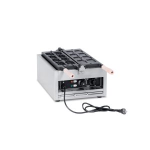 Kung Hei Fat Choy DIY Character Shaped Waffle Maker TTS-1103E - Opening Waffle Maker Side