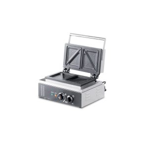 Non-stick Plate Breakfast Sandwich Grill Waffle Maker TTS-113 - Opening Waffle Maker Front View