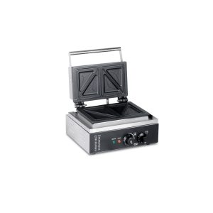 Non-stick Plate Breakfast Sandwich Grill Waffle Maker TTS-113 - Opening Waffle Maker Side View