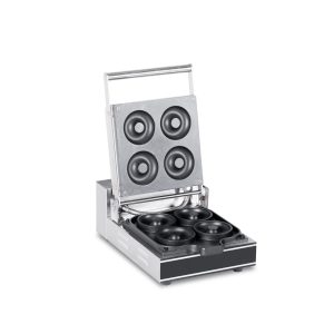 Single Head Waffle Baker 4 Holes Commercial Waffle Donut Machine TTS-002 - Opening Front