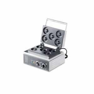 Single Plate 5 Holes Donut Baking Waffle Doughnut Maker TTS-5A - Opening Waffle Maker
