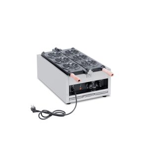 Waffle Baker 3 Pieces Non-stick Commercial Donut Waffle Maker TTS-1105D - Waffle Maker Front View