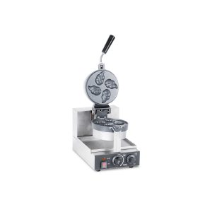 4 Pieces Rotating Cloud Shape Commercial Waffle Machine TTS-2215 - Side