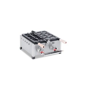 Non-Stick Open Words Shape Commercial Gas Cartoon Waffle Maker TTS-1103E-G - Side