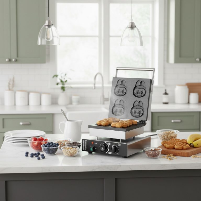 Labubu - Shaped Waffle Maker