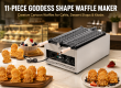 11 Pieces Single Plate Non-Stick Goddess Shape Cartoon Waffle Maker TTS-1113T